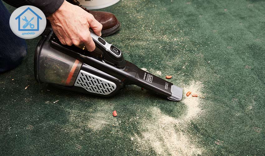 طرز استفاده از جارو شارژی بوش