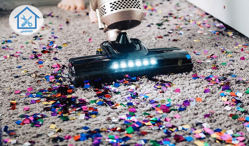 طرز استفاده از جارو شارژی مجیک