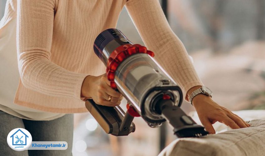 2. کاهش قدرت مکش جاروشارژی درما