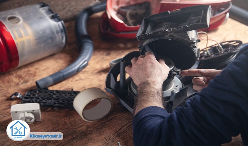 بوی سوختگی یا سر و صدای غیرعادی