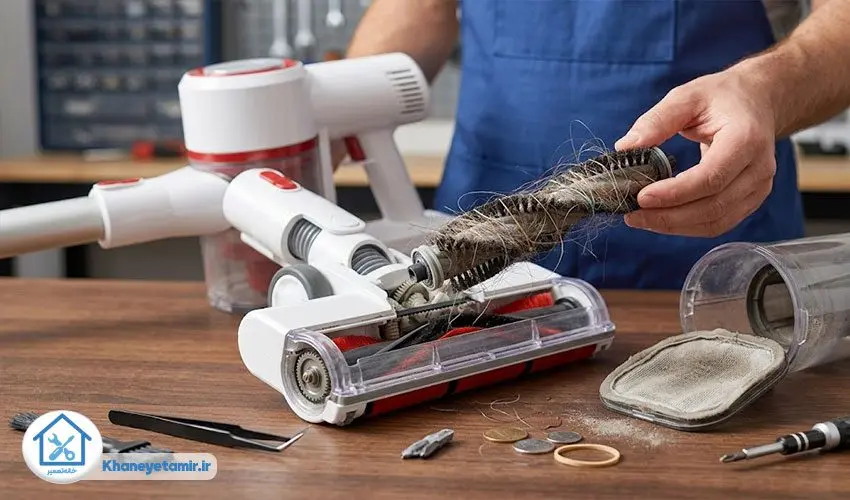 علت صدای زیاد جاروشارژی مجیک
